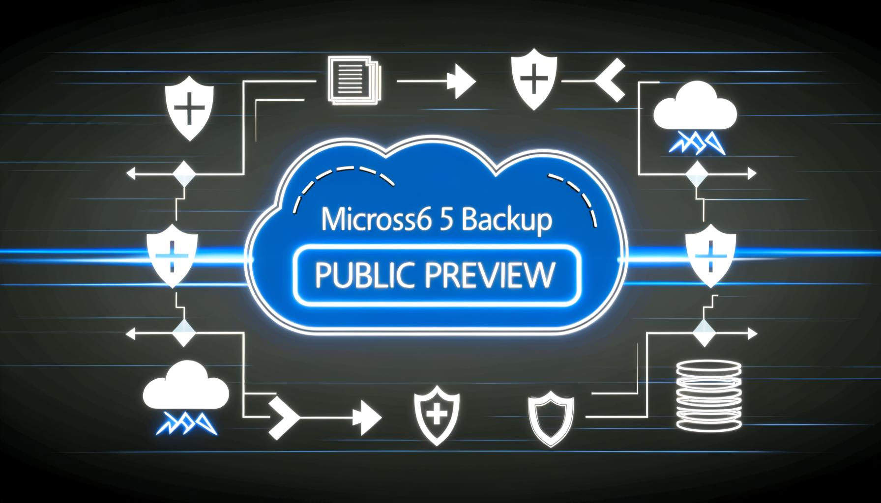 Introduction à la version préliminaire publique du Microsoft 365 Backup